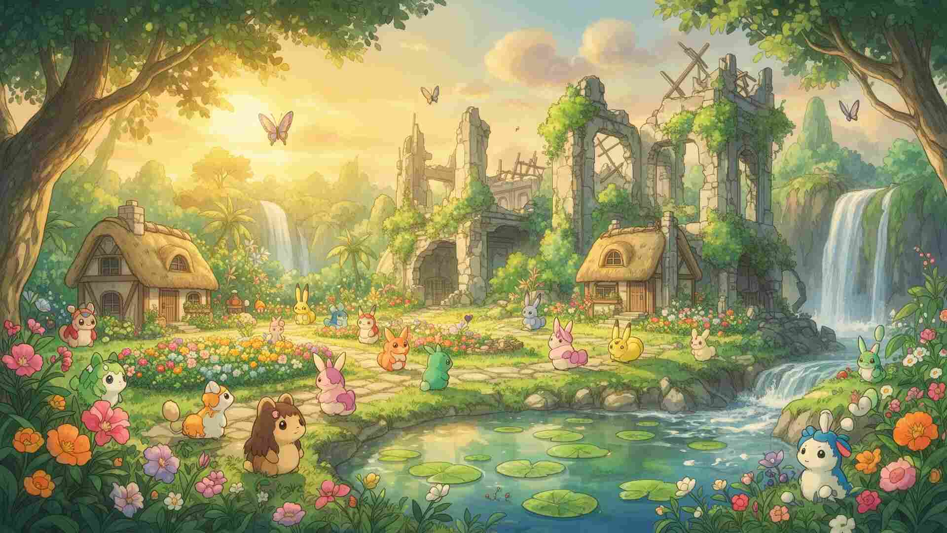 Pokopia landscape